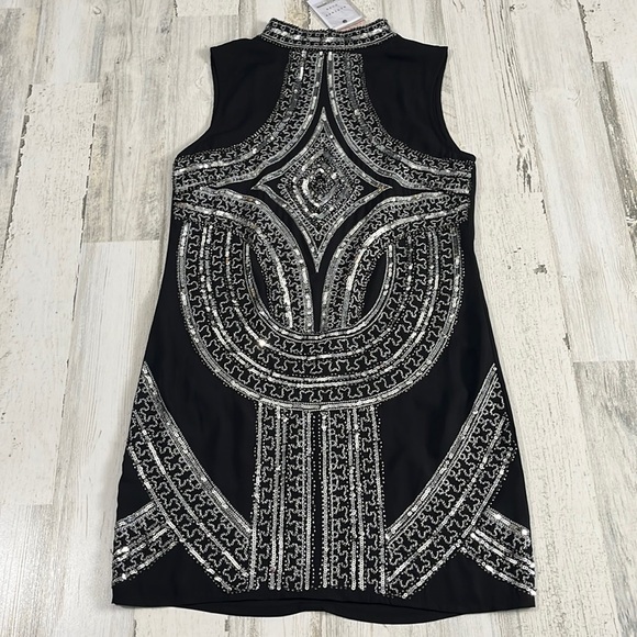 Endless Rose High Neck Embellished Dress Size Small NWT - Picture 4 of 13